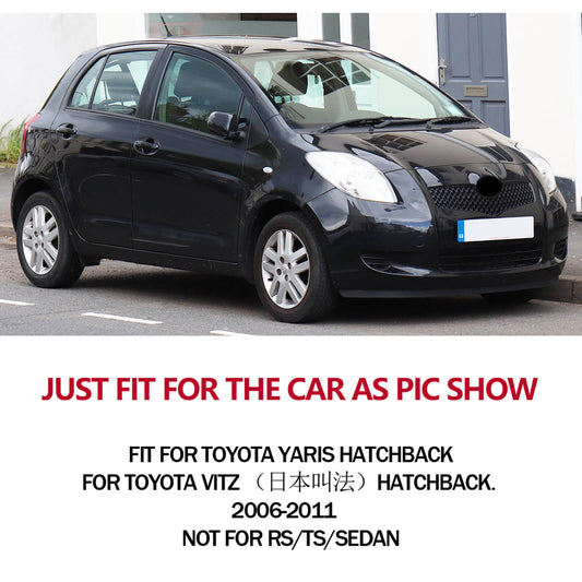 Mud Flaps for Toyota Yaris / Vitz 2006-2011 | No Drill YC101124