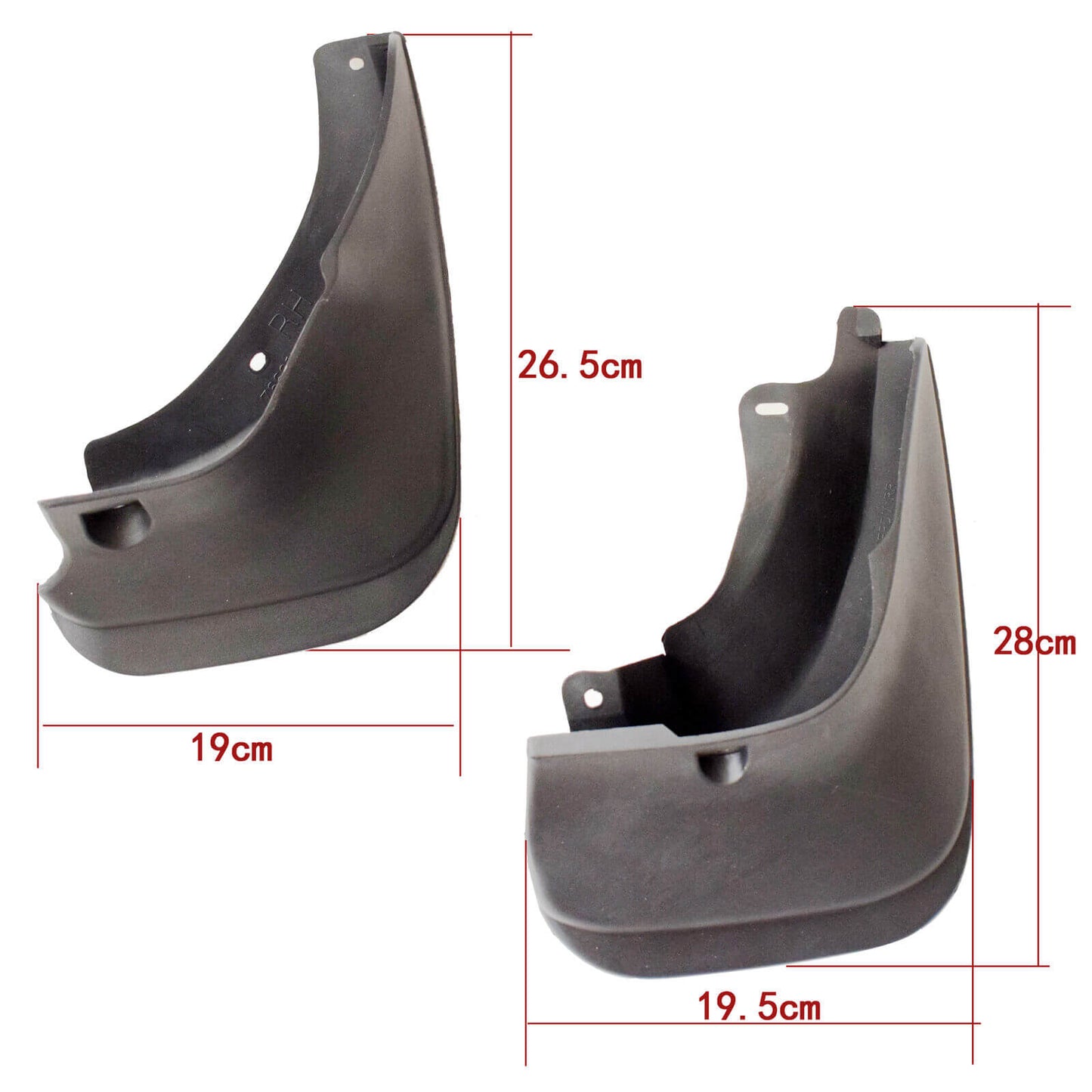 Mud Flaps for Toyota Corolla 1993-1997 AE100 76626-19445 YC101050