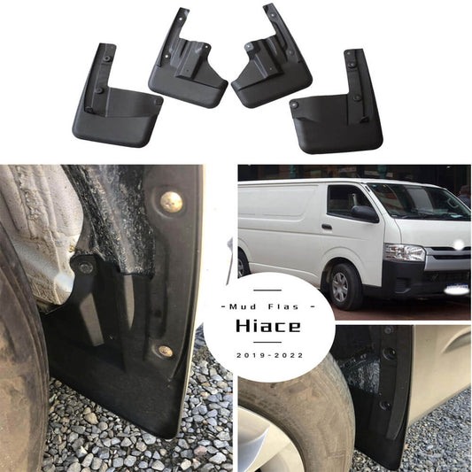 MudFlap for Toyota HiAce Hi-Ace Van 2019 2020 2021 2022 2023 2024 -paitime us stock YC101079