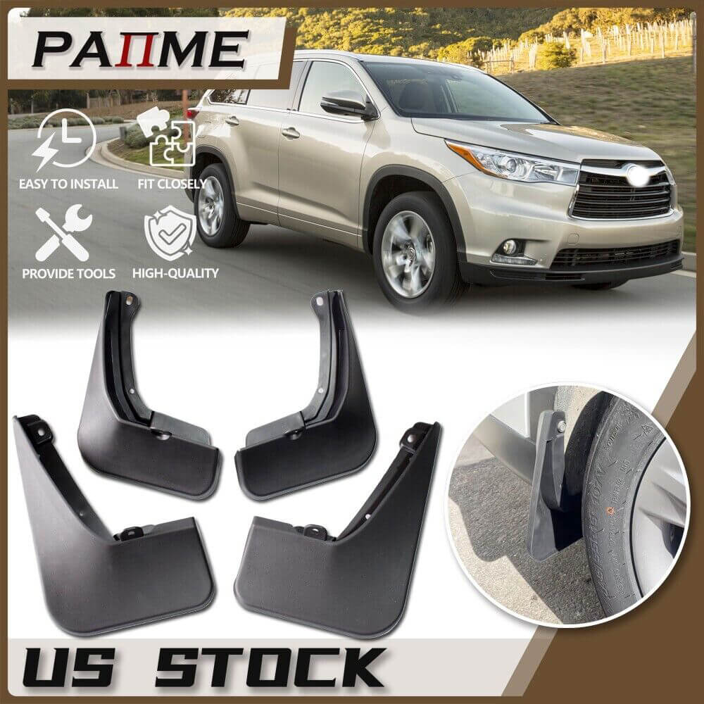 Mud Flaps for Toyota Highlander / Kluger 2015-2019 | OEM YC101199
