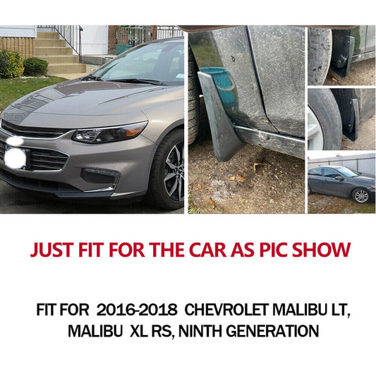 Mud Flaps for Chevrolet Malibu XL 2016-2018 | OEM 23436159 YC102034
