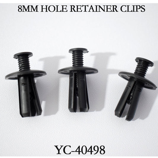 Retainer Fasten Clips for 8mm Hole Mud Flaps Bumper Fender