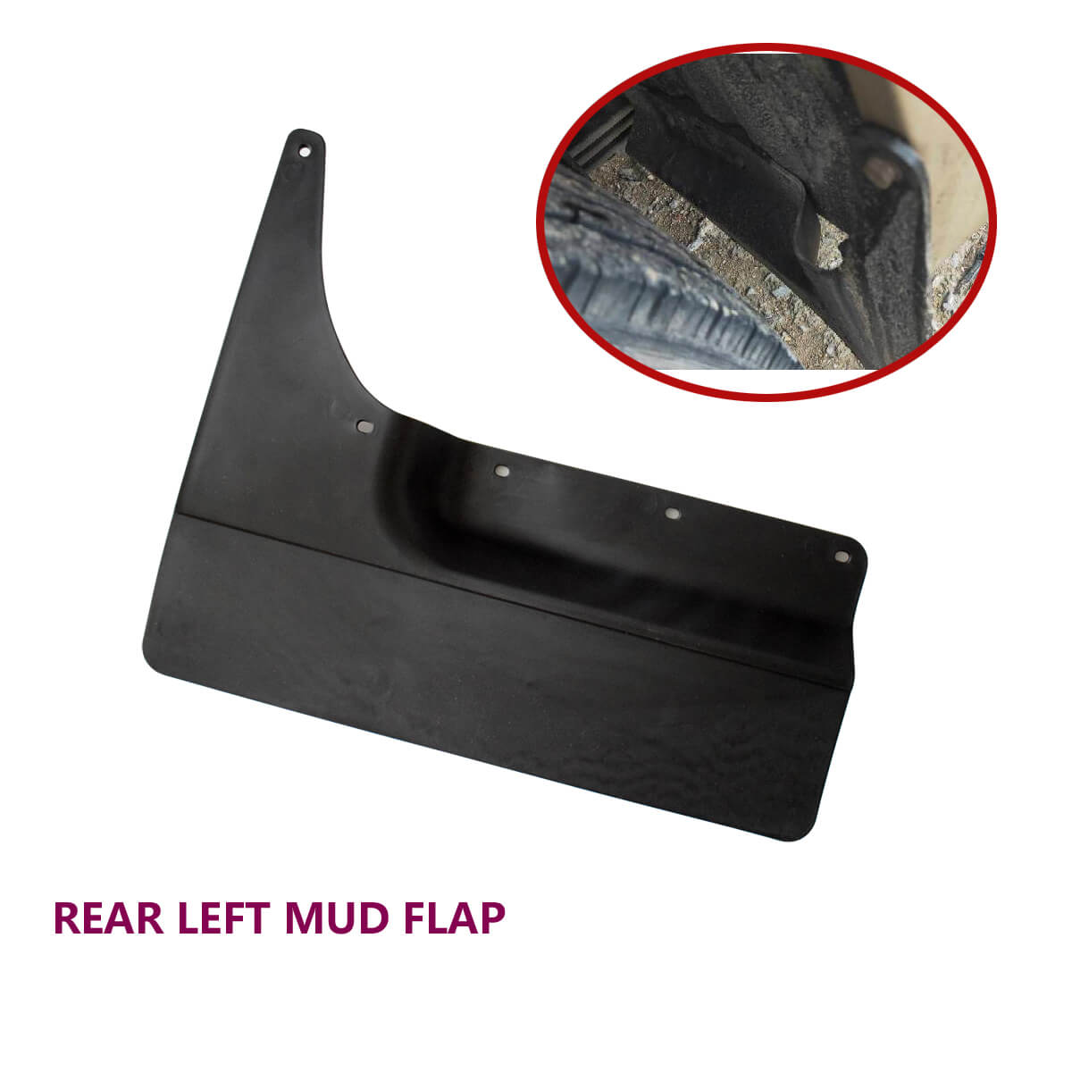 Mud Flaps fit for Toyota Coaster Front Rear Mudguards-Paitime YC101185