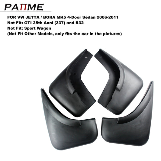 Mud Flaps For 2006 - 2011 Volkswagen Bora MK5 Jetta