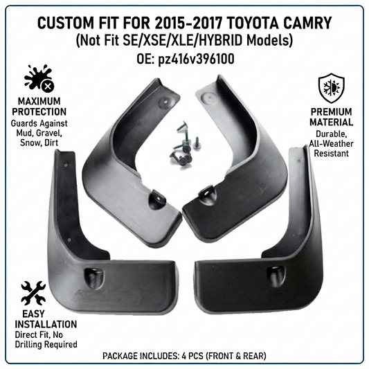 Mudguards Fit for Toyota Camry 2015 2016 2017 pz416v396100 YC101015