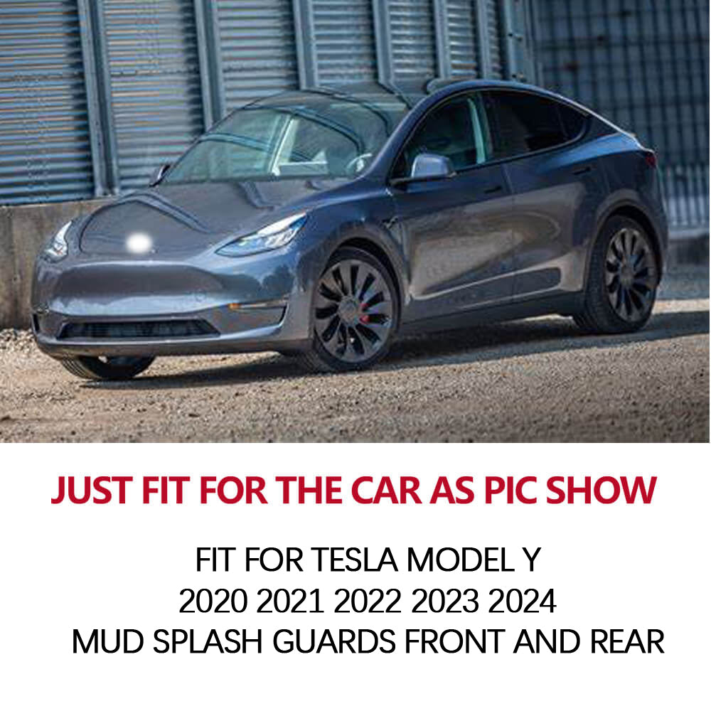 Mud Flaps For Tesla Model Y 2022-2024