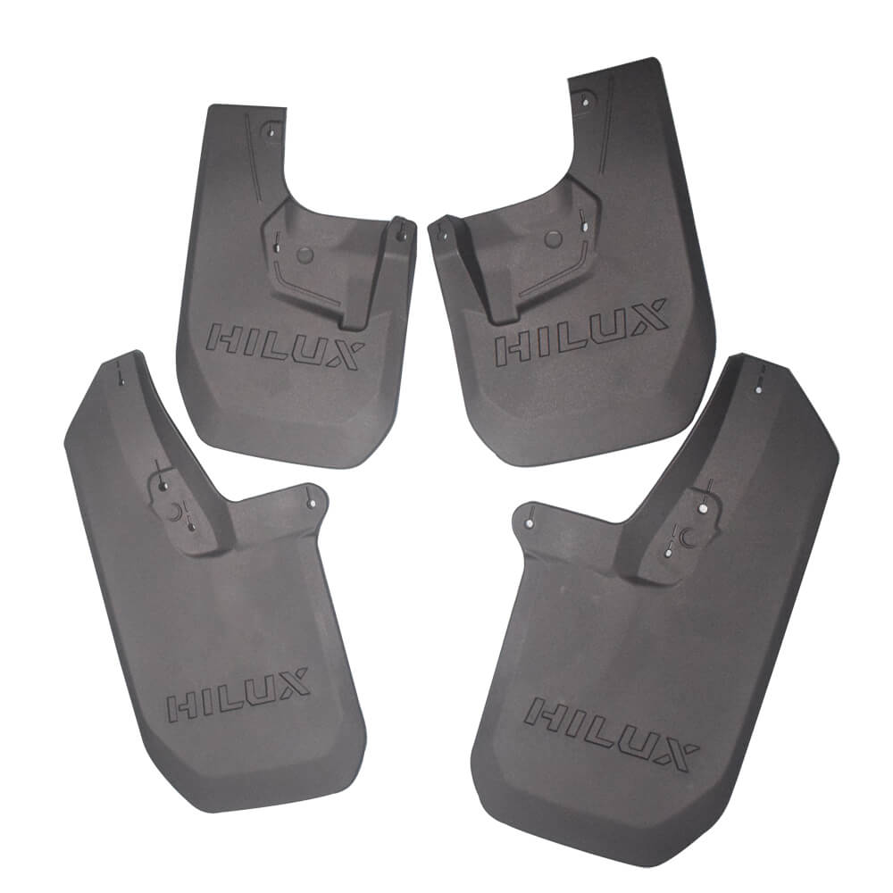 Mud Flaps for Toyota Hilux Vigo Revo GR Sport 2022-2026 | No Drill (YC102460)