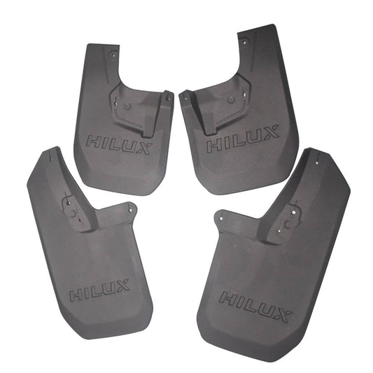 Mud Flaps for Toyota Hilux Vigo Revo GR Sport 2022-2026 | No Drill (YC102460)