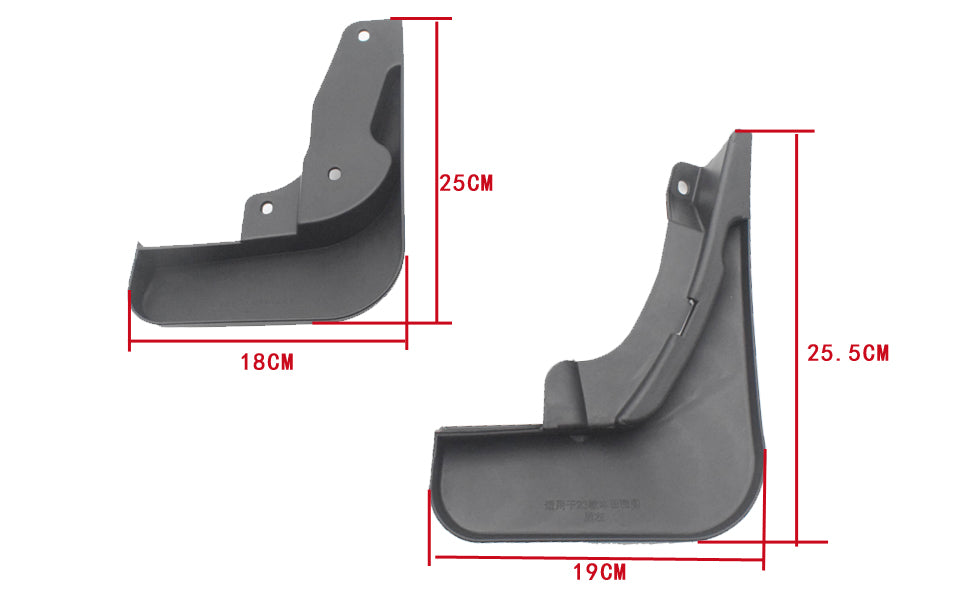 Mud Flaps for Honda Accord 4-Door Sedan 2023-2026 – OEM YC102478 Splash Guards
