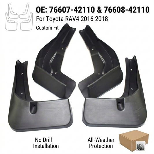 Mud Flaps for Toyota RAV4 2016-2018 | OEM Quality YC101006