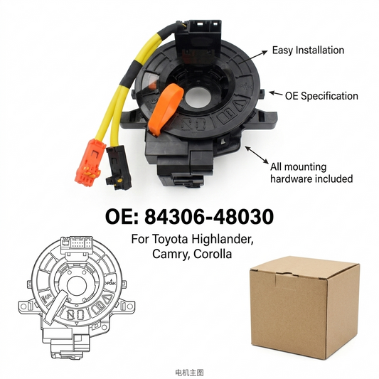 Clock Spring Spiral Cable for Toyota Lexus Scion | OEM 84306-48030 84306-0E010 – YC48030