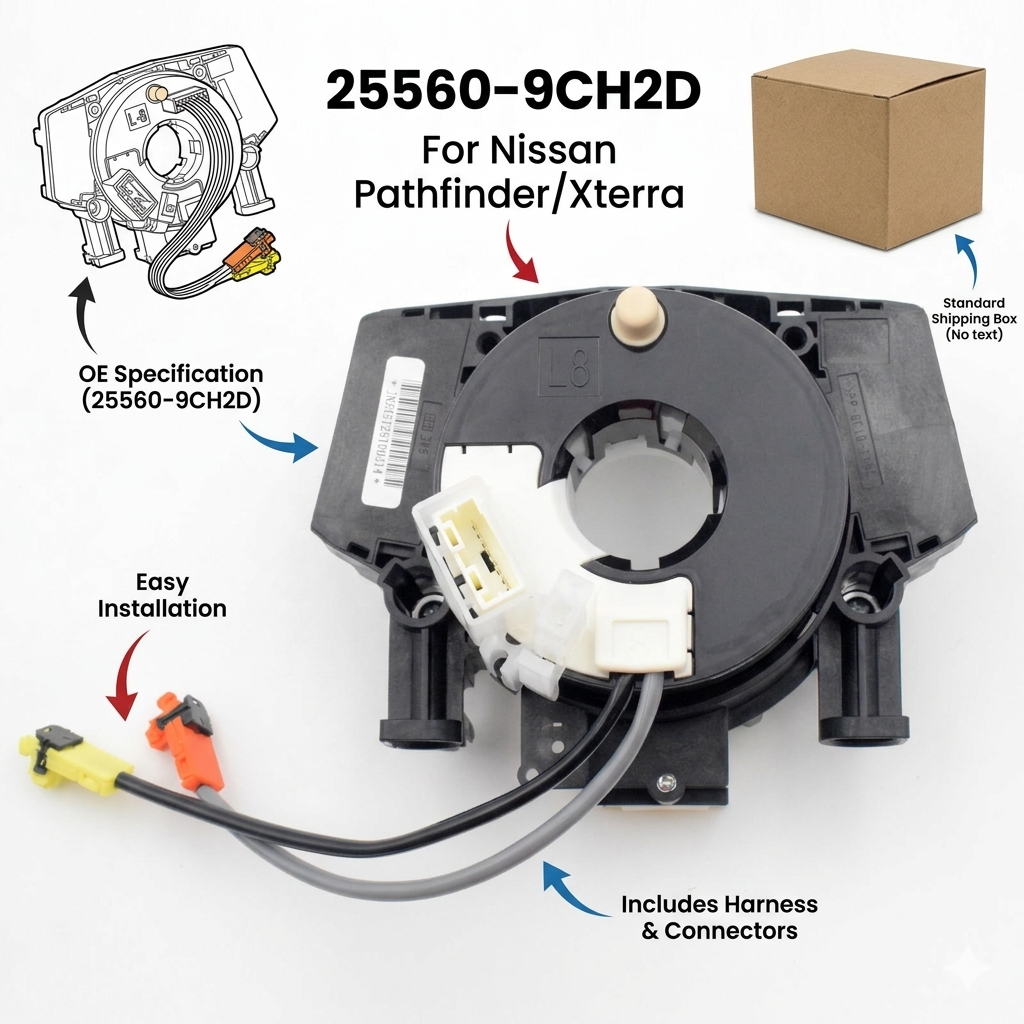 Clock Spring Spiral Cable for9CH2D