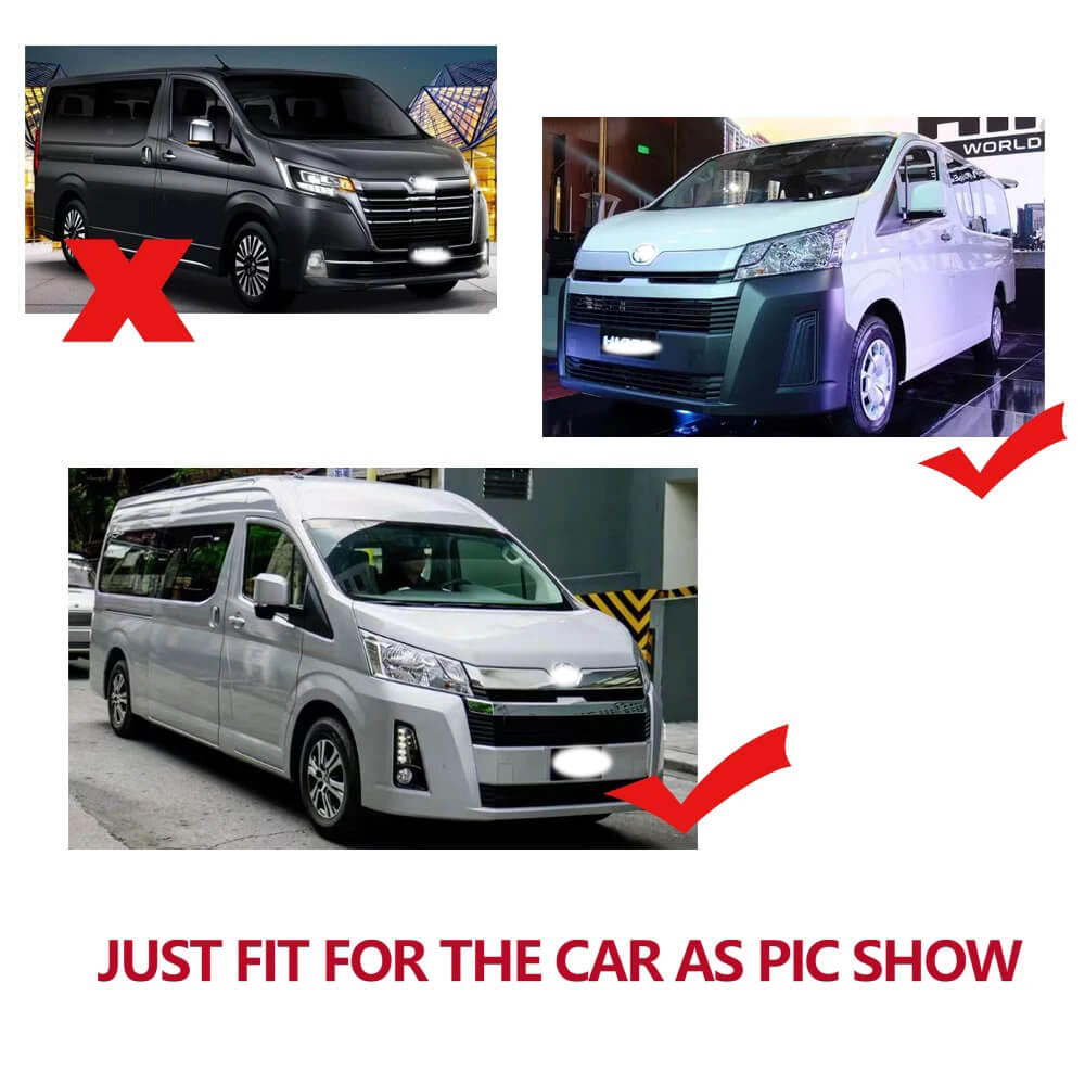 Toyota HiAce Front Mud Flaps Close-up Detail