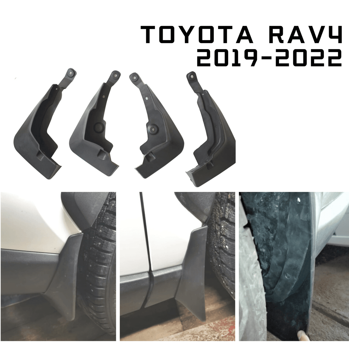 Mud Flaps Fit For Toyota RAV4 2019-2023 YC101031