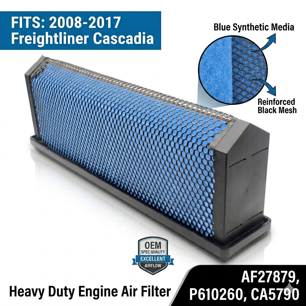 Engine Air Filter for Freightliner Cascadia 2008-2017 – Replaces AF27879 P610260 CA5790