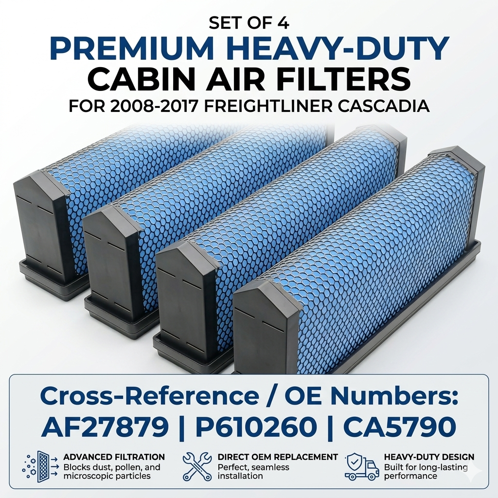 Engine Air Filter for Freightliner Cascadia 2008-2017 – Replaces AF27879 P610260 CA5790