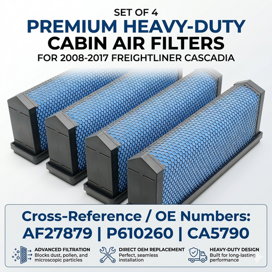 Engine Air Filter for Freightliner Cascadia 2008-2017 – Replaces AF27879 P610260 CA5790