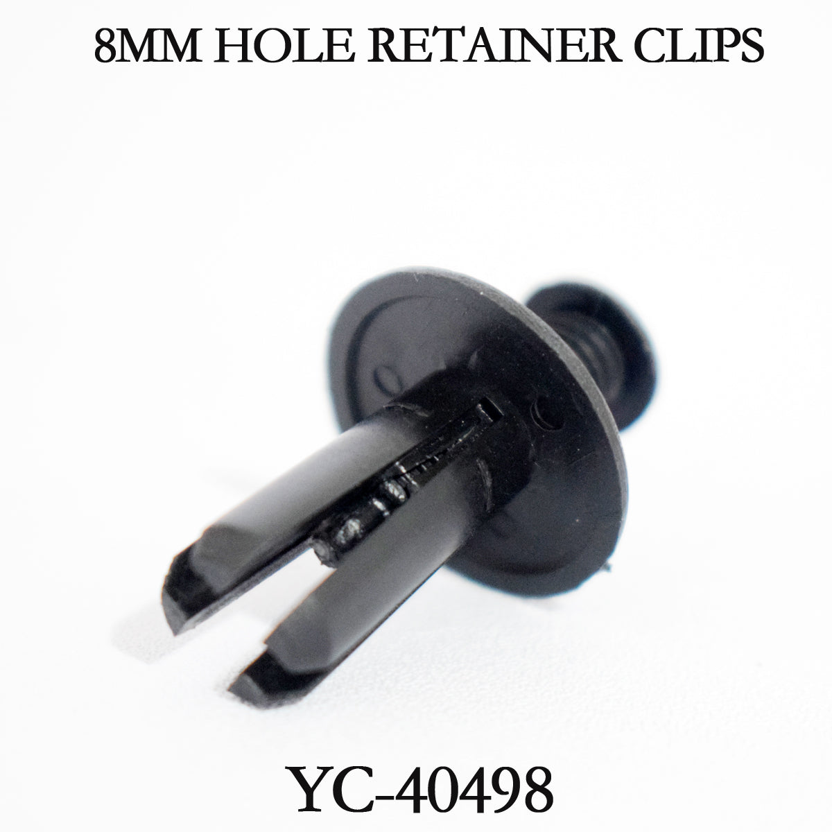 Retainer Fasten Clips for 8mm Hole Mud Flaps Bumper Fender