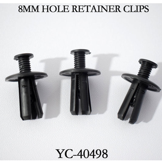 Retainer Fasten Clips for 8mm Hole Mud Flaps Bumper Fender