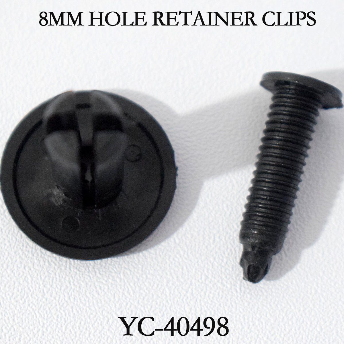 Retainer Fasten Clips for 8mm Hole Mud Flaps Bumper Fender