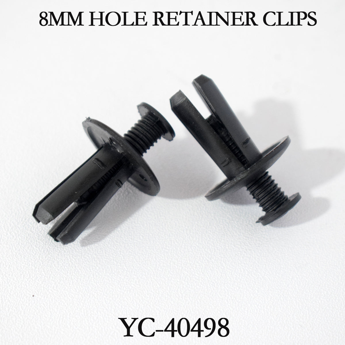 Retainer Fasten Clips for 8mm Hole Mud Flaps Bumper Fender