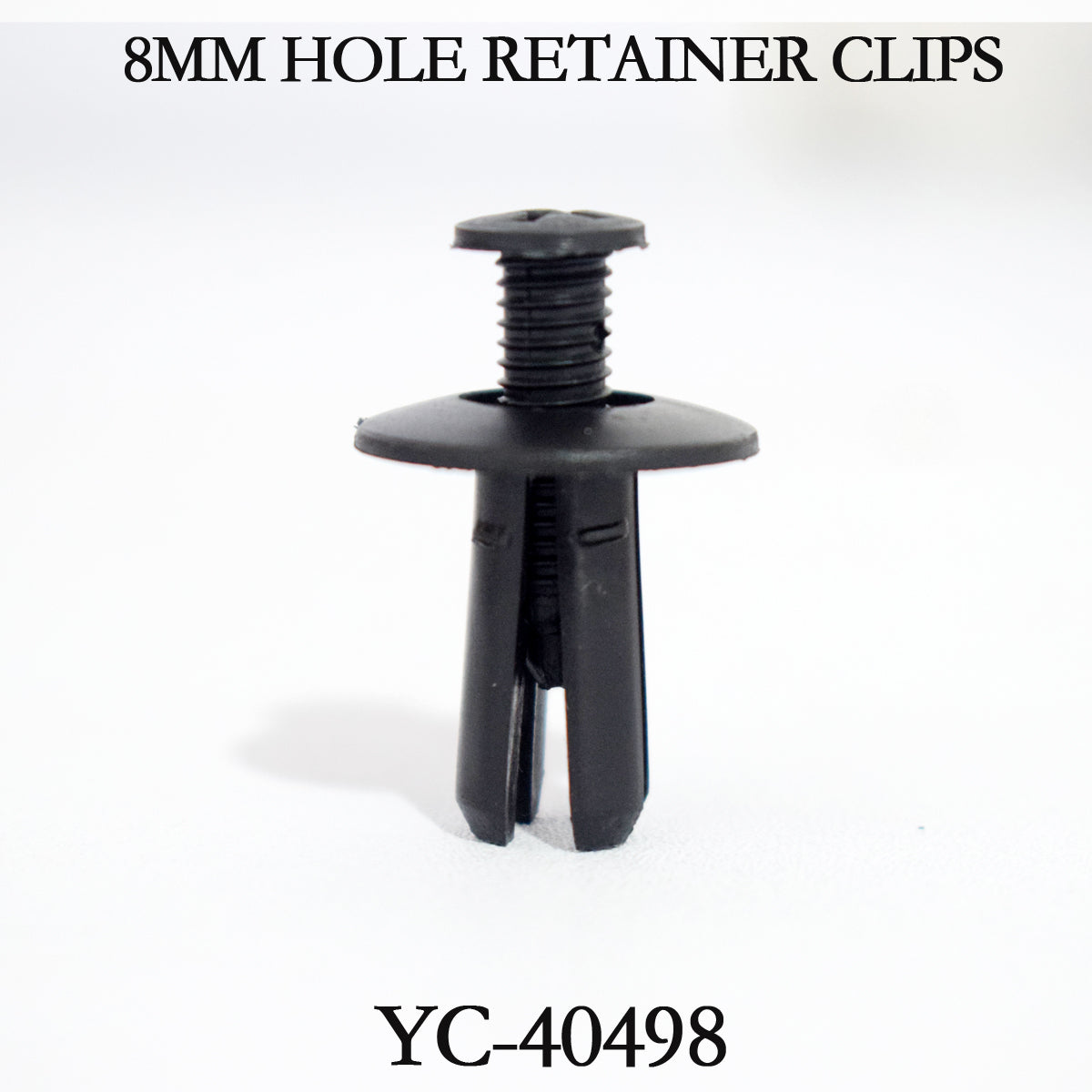 Retainer Fasten Clips for 8mm Hole Mud Flaps Bumper Fender