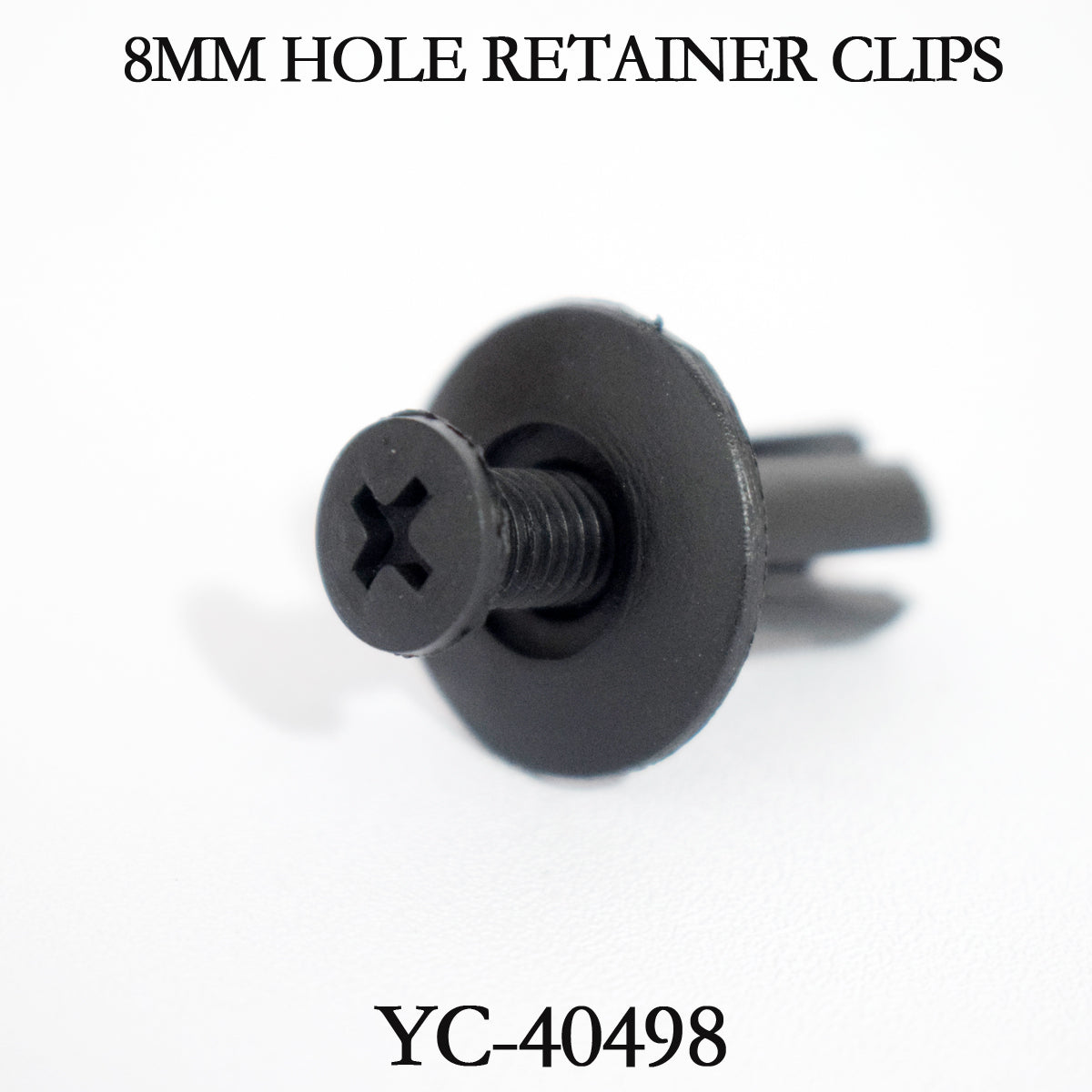 Retainer Fasten Clips for 8mm Hole Mud Flaps Bumper Fender