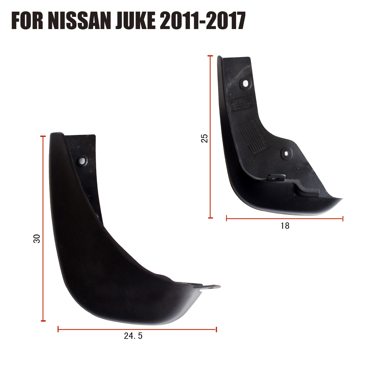 Mud Flaps Fit for Nissan Juke 2012-2017 YC101032