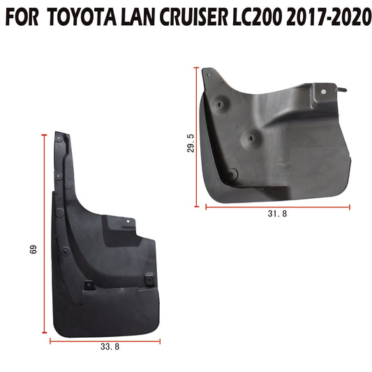 Mud Flaps fit for Toyota  Cruiser 2017-2021