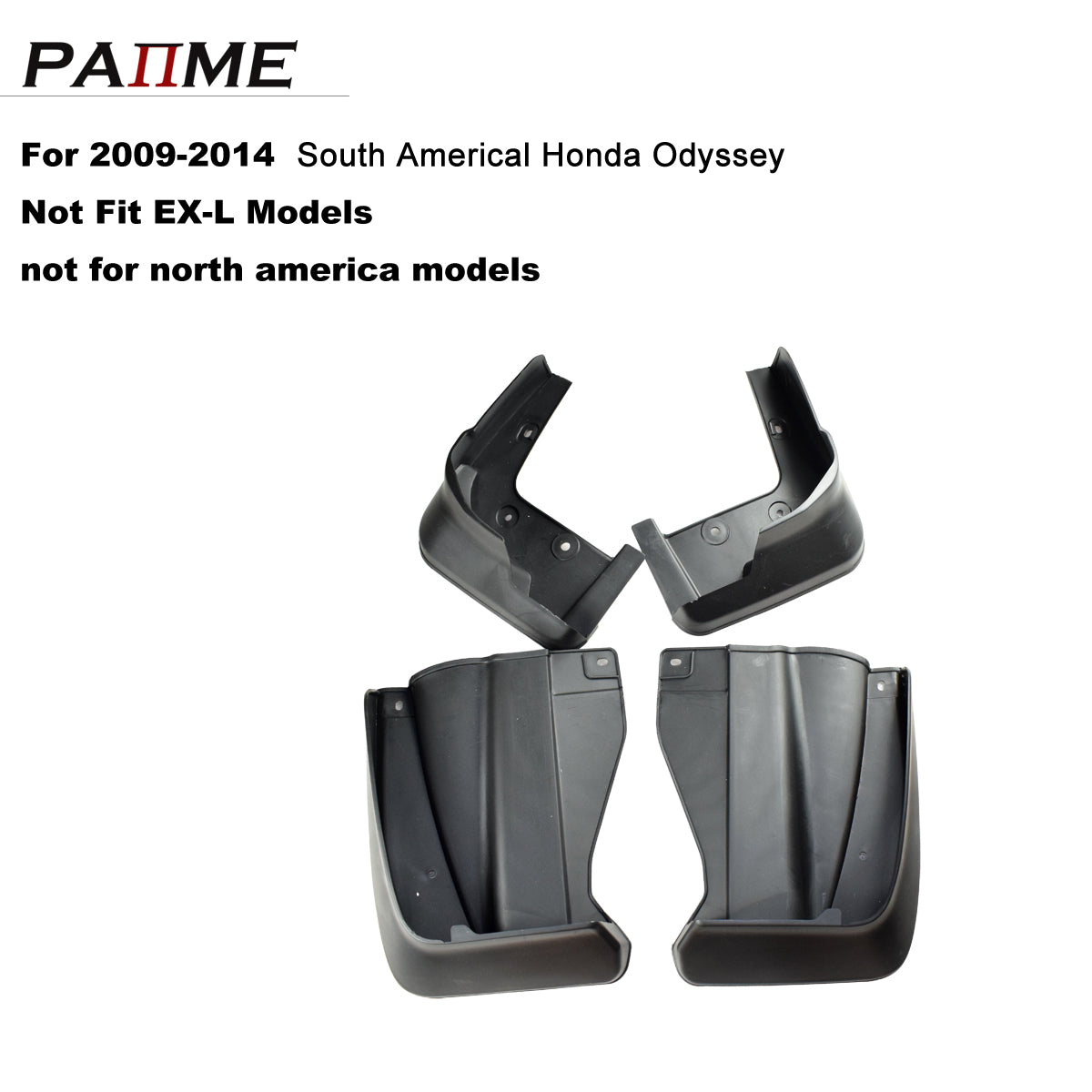 Mud Flaps for Honda Odyssey 2009-2014 – Paitime